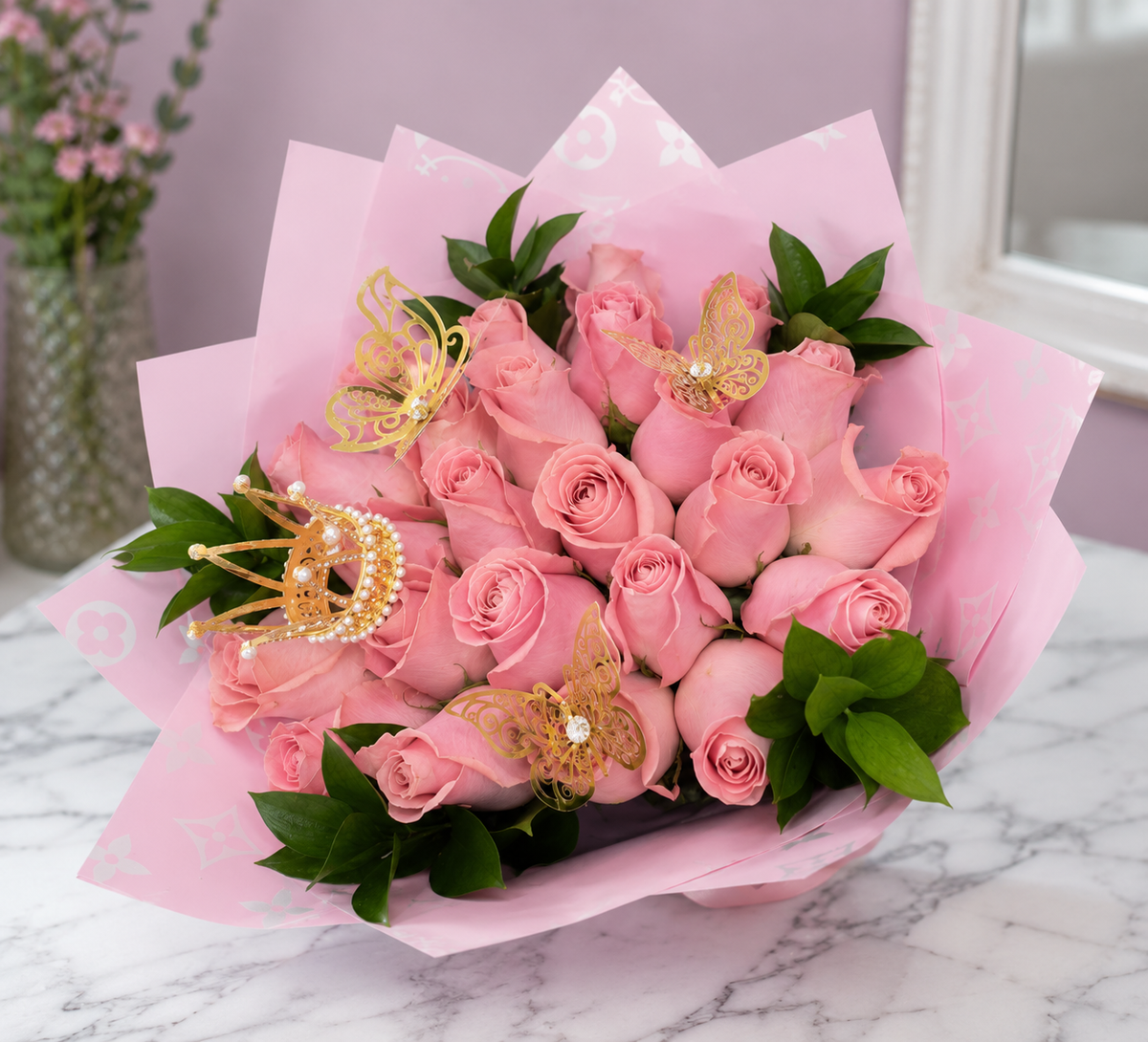 Beautiful Woman Rose Bouquet – SIXTO'S FLOWER SHOP, Union City NJ