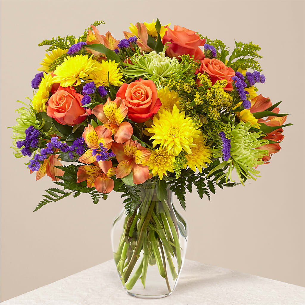 Marmalade Skies Bouquet – SIXTO'S FLOWER SHOP, Union City NJ