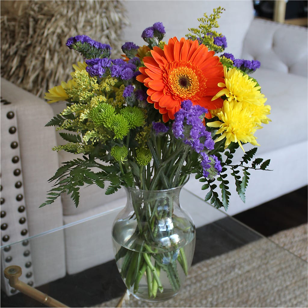 Marmalade Skies Bouquet – SIXTO'S FLOWER SHOP, Union City NJ