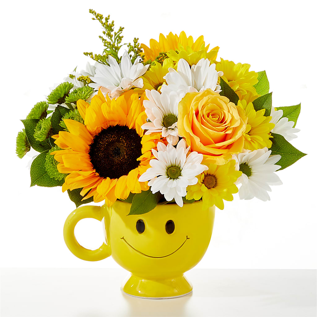 Be Happy Bouquet – SIXTO'S FLOWER SHOP, Union City NJ
