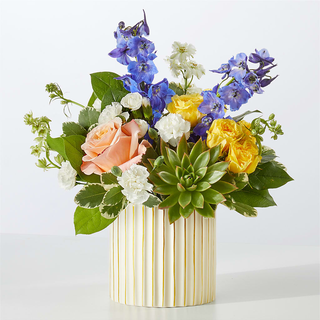 Cobalt Reverie Bouquet – SIXTO'S FLOWER SHOP, Union City NJ