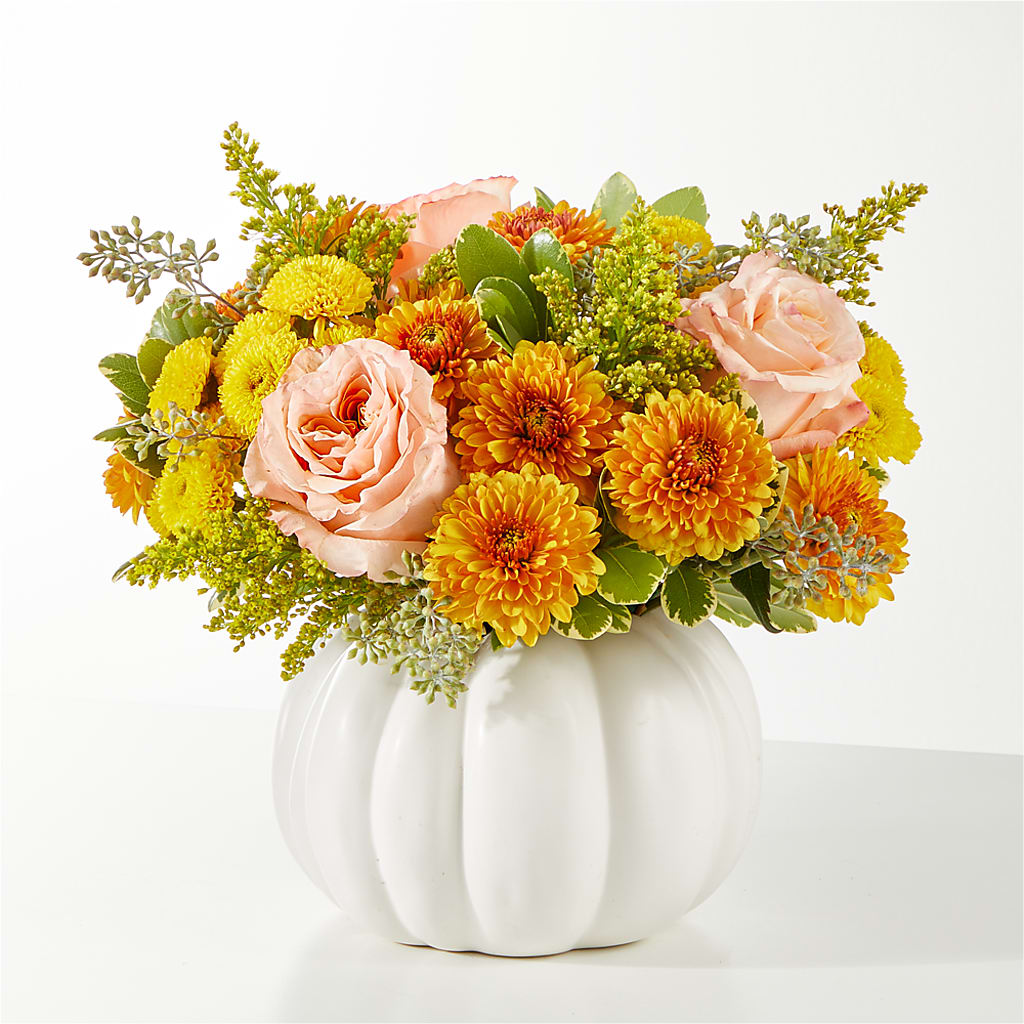 Peachy Pumpkin – SIXTO'S FLOWER SHOP, Union City NJ