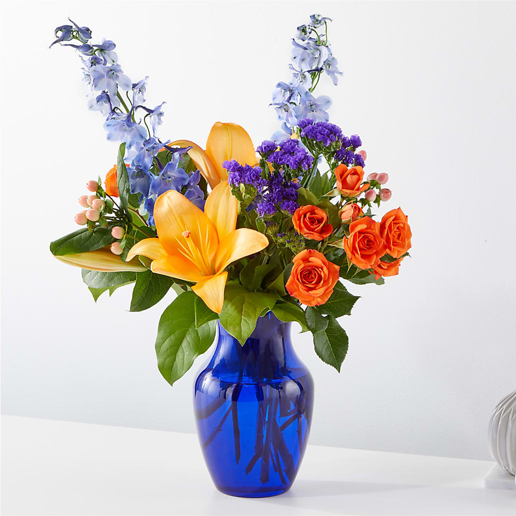 Radiant Citrus Bouquet – SIXTO'S FLOWER SHOP, Union City NJ