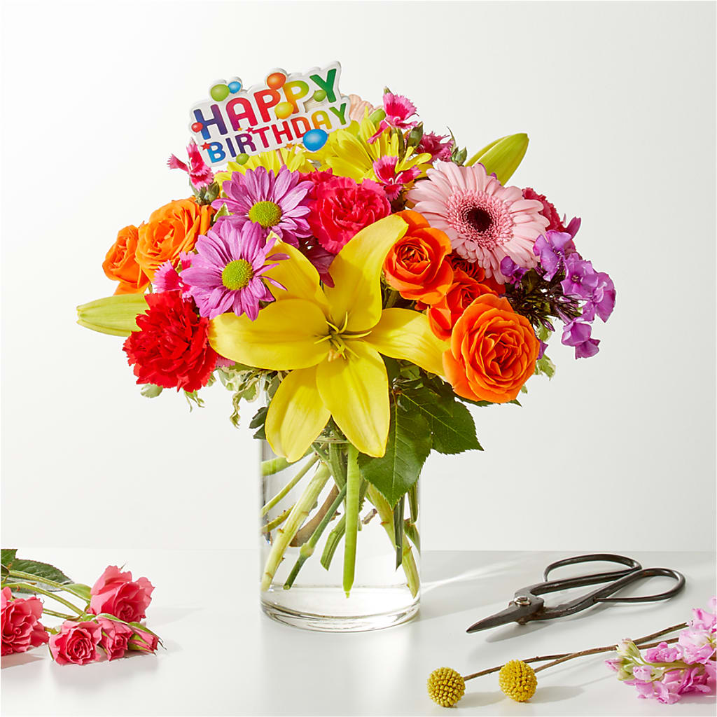 Cue the Confetti - A Florist Original – SIXTO'S FLOWER SHOP, Union City NJ