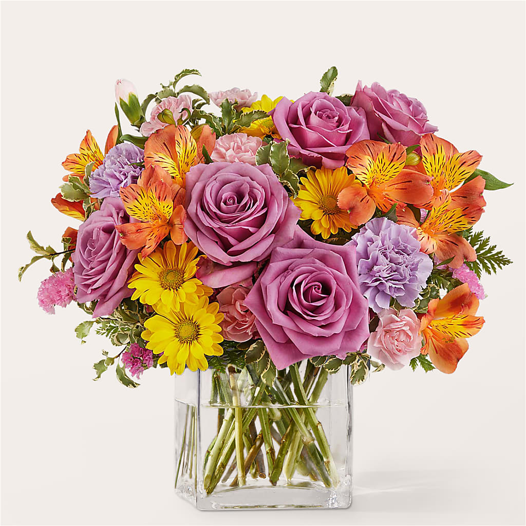Shades of Happiness Bouquet – SIXTO'S FLOWER SHOP, Union City NJ