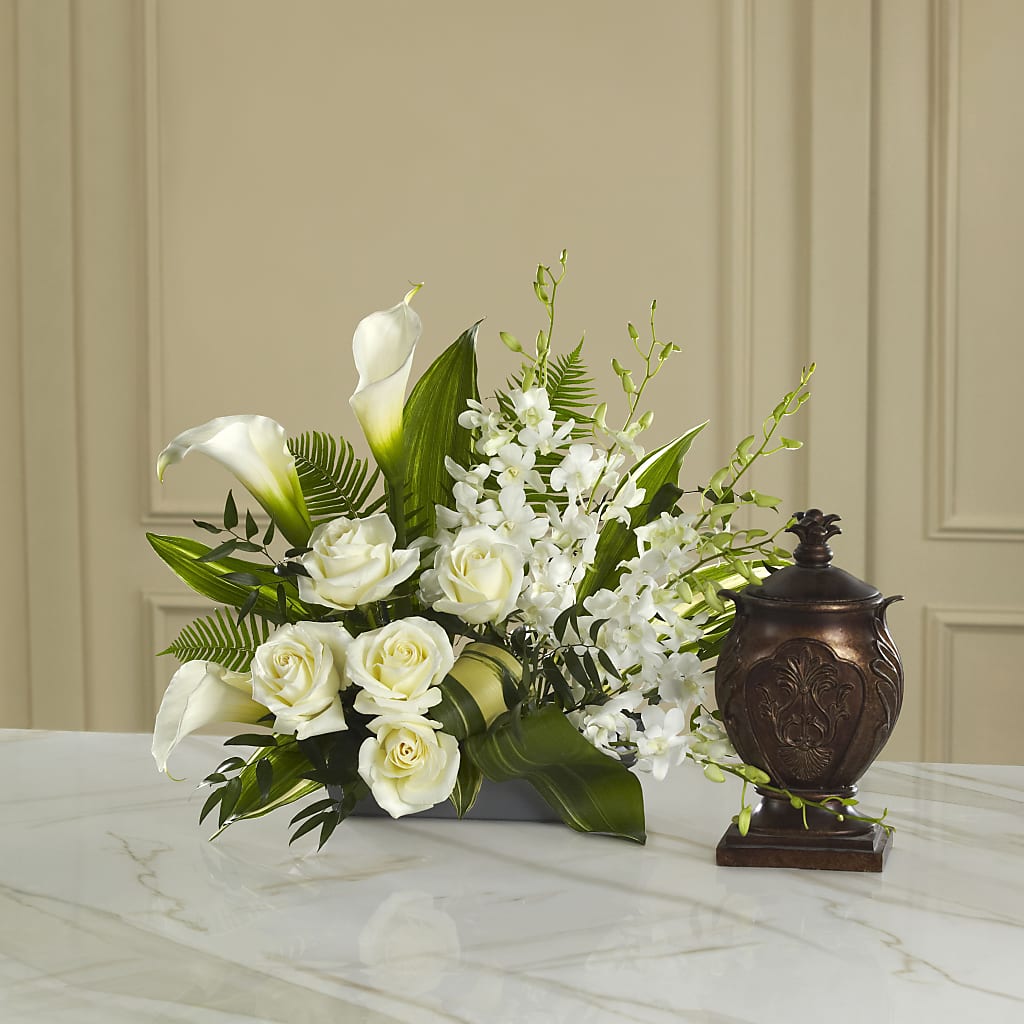 At Peace Arrangement – SIXTO'S FLOWER SHOP, Union City NJ