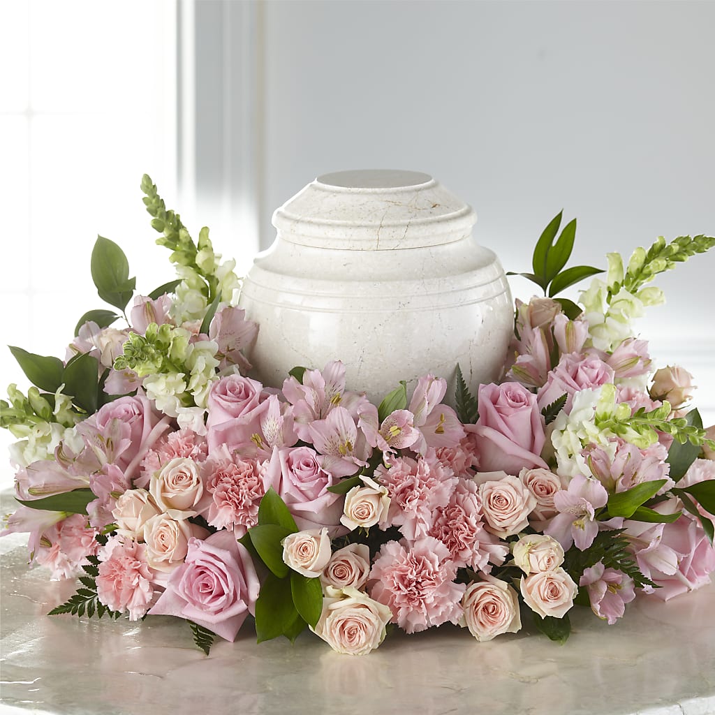 Blooms of Hope Cremation Adornment – SIXTO'S FLOWER SHOP, Union City NJ