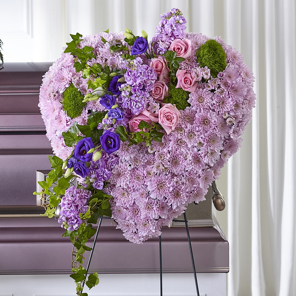 Treasured Love Standing Heart – SIXTO'S FLOWER SHOP, Union City NJ
