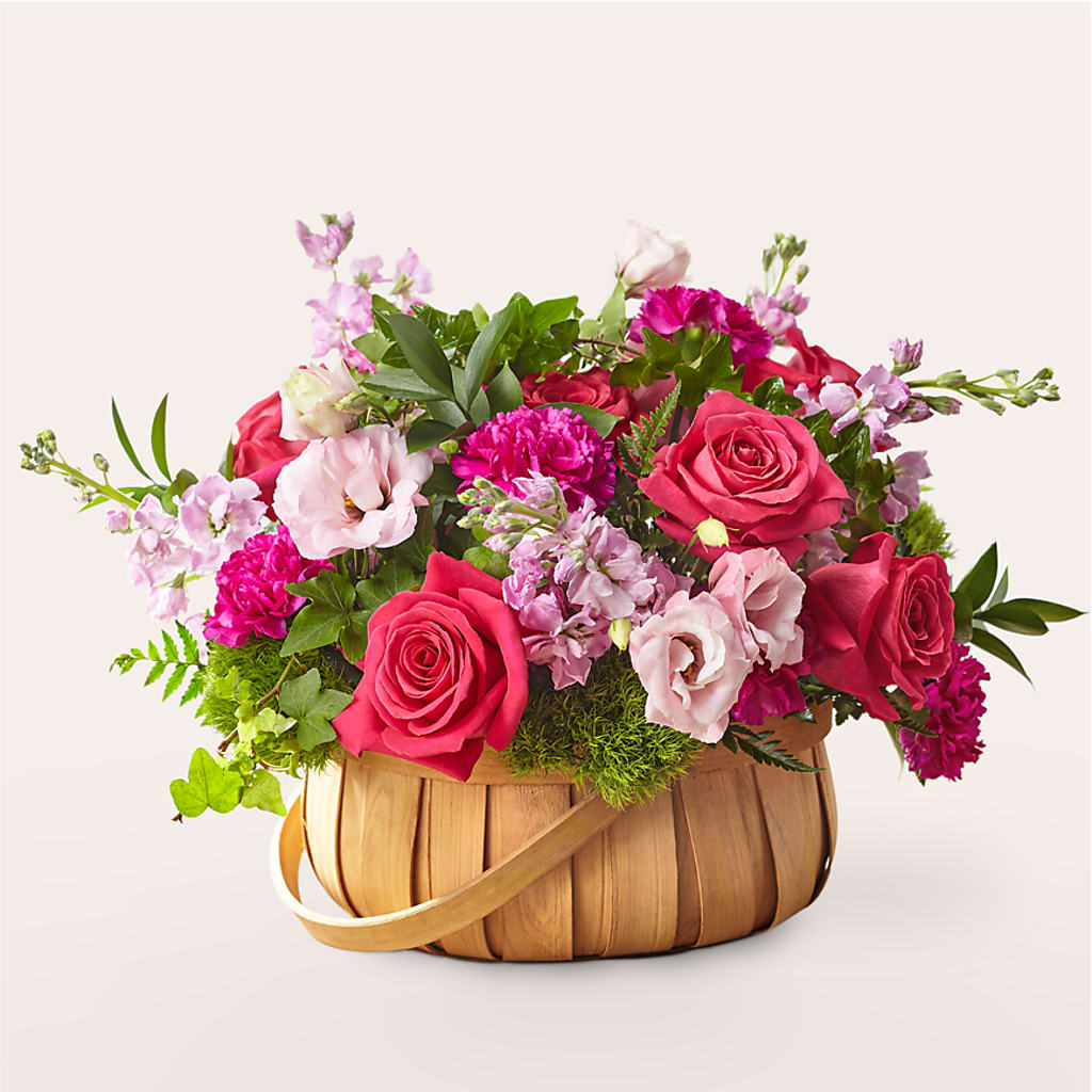 Radiance in Bloom Basket – SIXTO'S FLOWER SHOP, Union City NJ