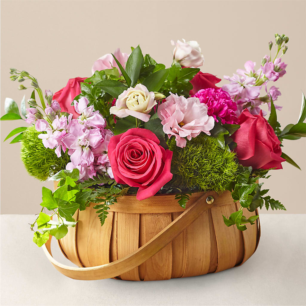 Radiance in Bloom Basket – SIXTO'S FLOWER SHOP, Union City NJ