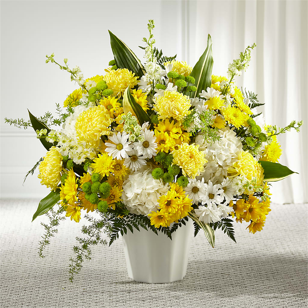 Unity & Grace Floor Basket – SIXTO'S FLOWER SHOP, Union City NJ