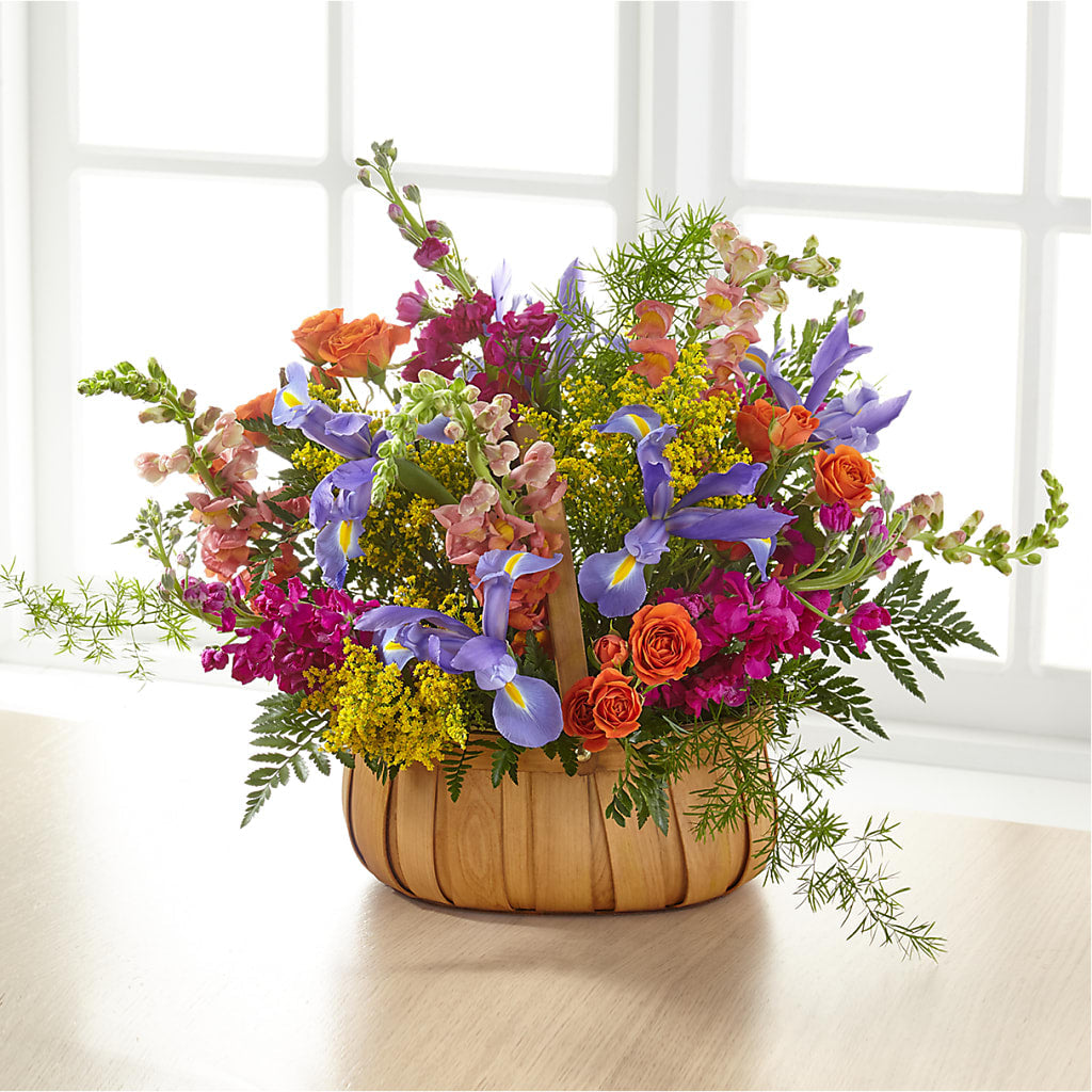 Garden of Life Basket – SIXTO'S FLOWER SHOP, Union City NJ