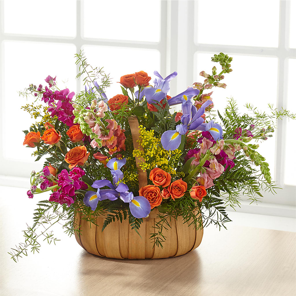 Garden of Life Basket – SIXTO'S FLOWER SHOP, Union City NJ