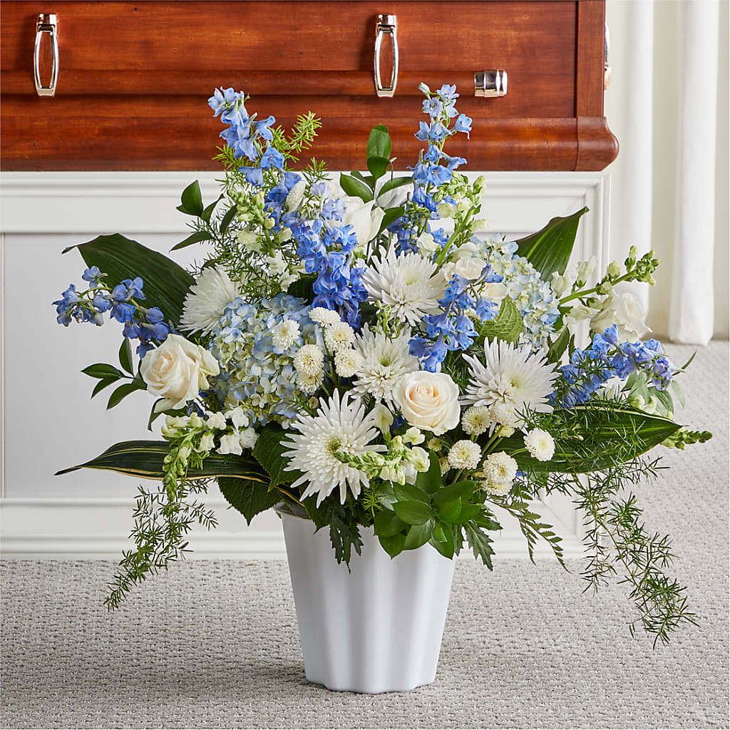 Everlasting Memories Floor Basket – SIXTO'S FLOWER SHOP, Union City NJ