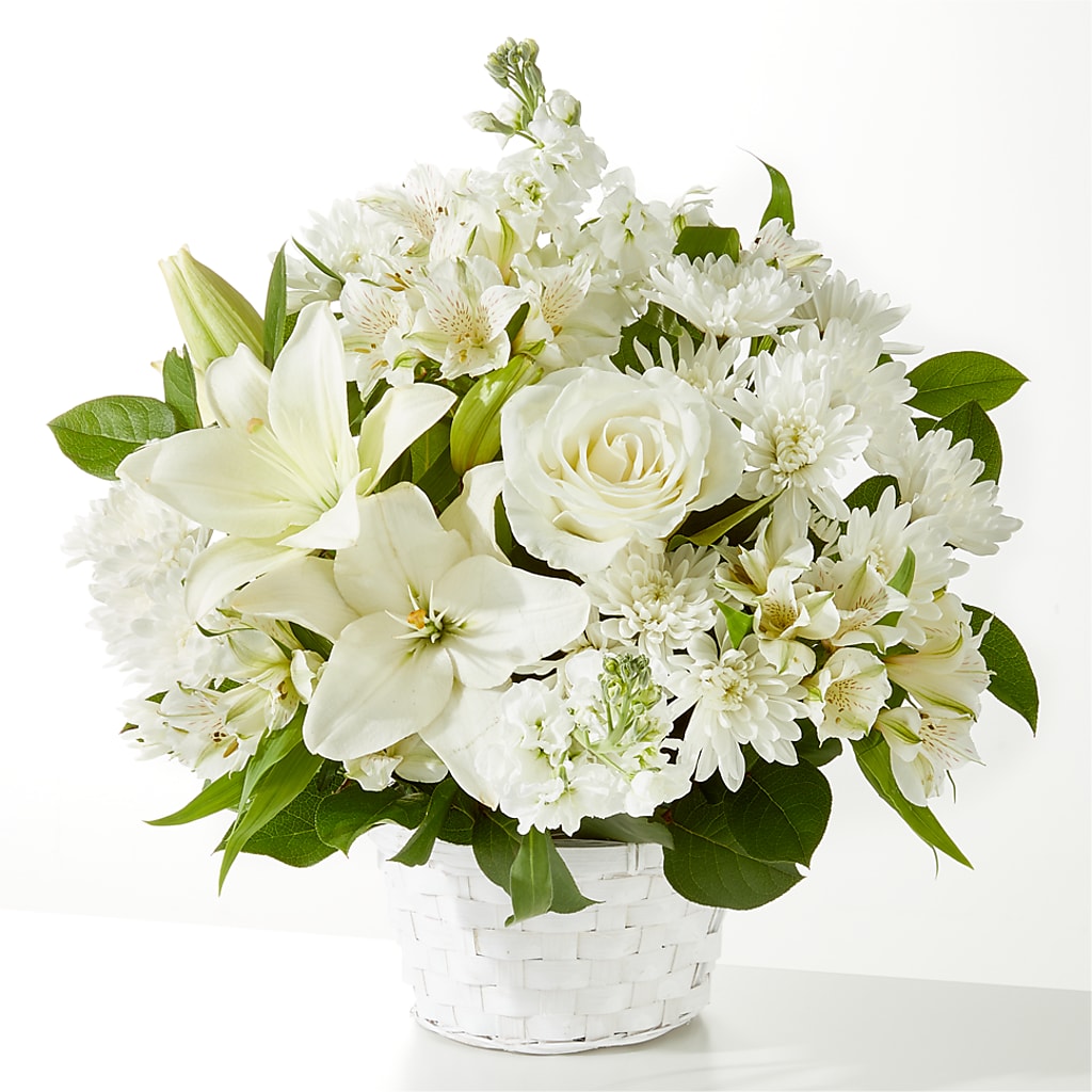 Peaceful Reflections Arrangement – SIXTO'S FLOWER SHOP, Union City NJ