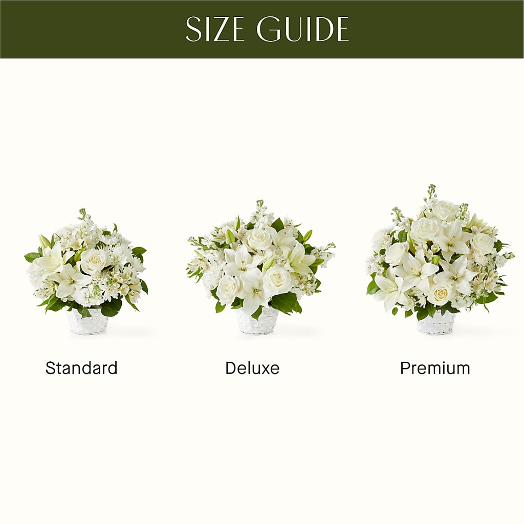 Peaceful Reflections Arrangement – SIXTO'S FLOWER SHOP, Union City NJ