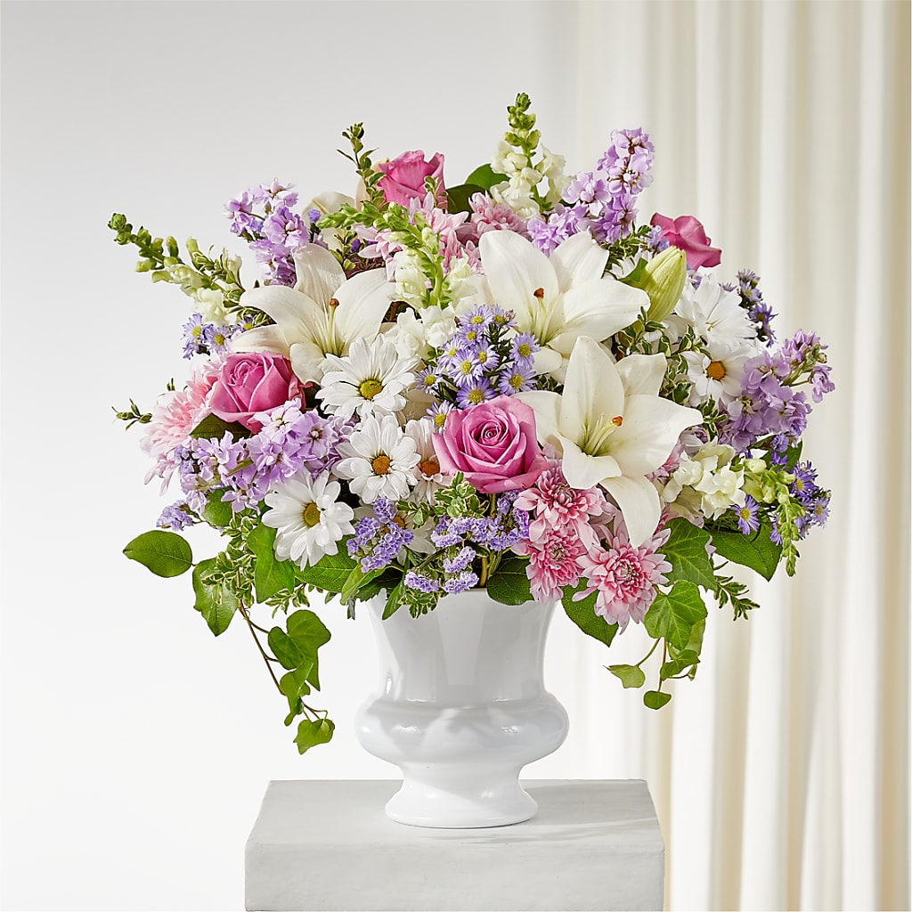 Remarkable Life Urn Arrangement – SIXTO'S FLOWER SHOP, Union City NJ