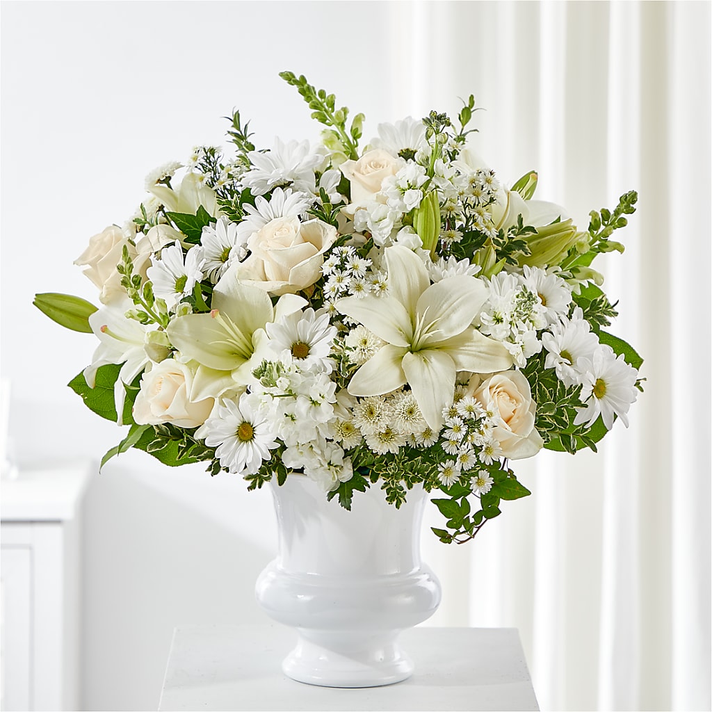 Uplifting Urn Arrangement – SIXTO'S FLOWER SHOP, Union City NJ