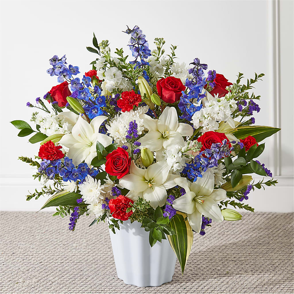 Consoled Floor Basket – SIXTO'S FLOWER SHOP, Union City NJ