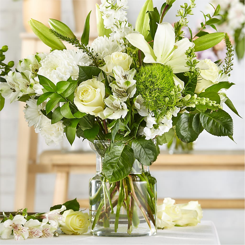 Classic Ivory – A Florist Original – SIXTO'S FLOWER SHOP, Union City NJ