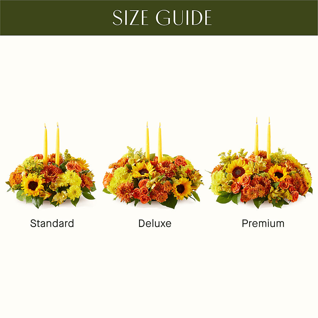 Autumn Harmony Centerpiece – SIXTO'S FLOWER SHOP, Union City NJ