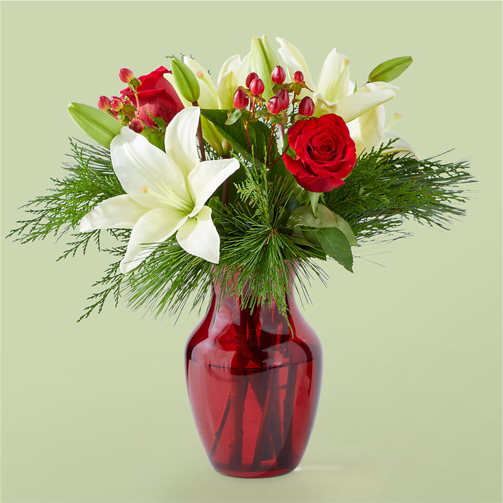 Evergreen Delight Bouquet – SIXTO'S FLOWER SHOP, Union City NJ
