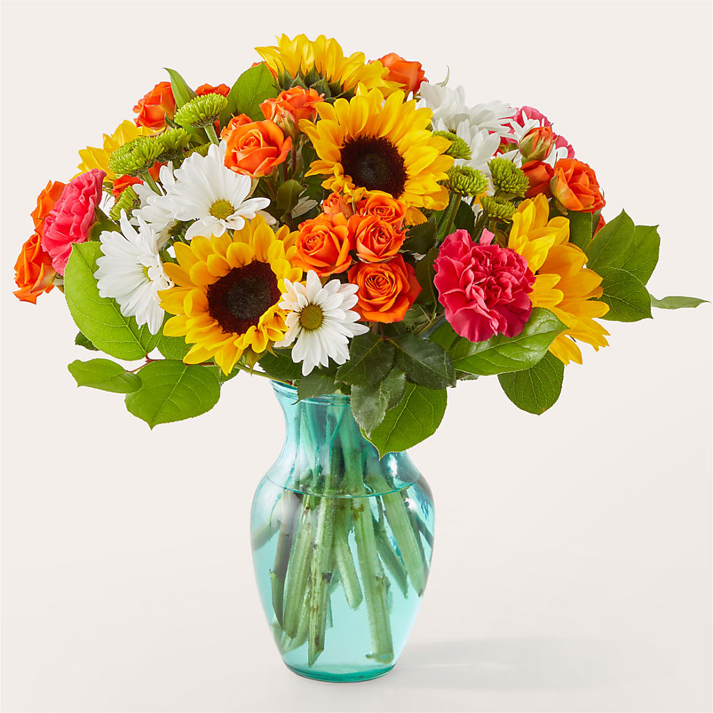 Sun-drenched Blooms Bouquet – SIXTO'S FLOWER SHOP, Union City NJ