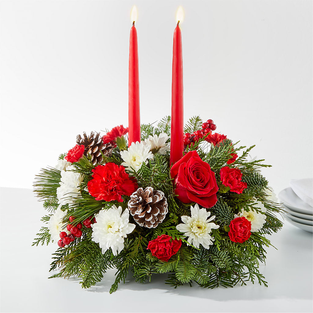 Holiday Soiree Centerpiece – SIXTO'S FLOWER SHOP, Union City NJ