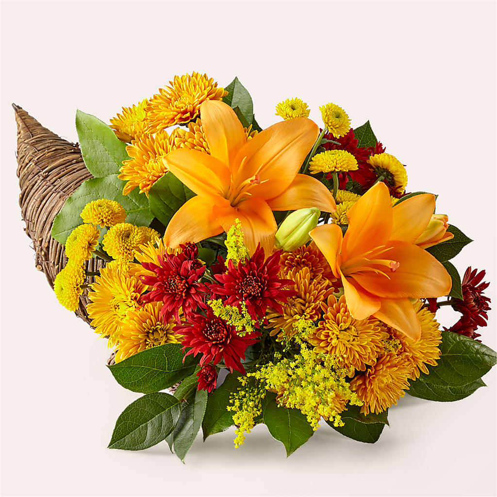 Feast of Color Cornucopia – SIXTO'S FLOWER SHOP, Union City NJ