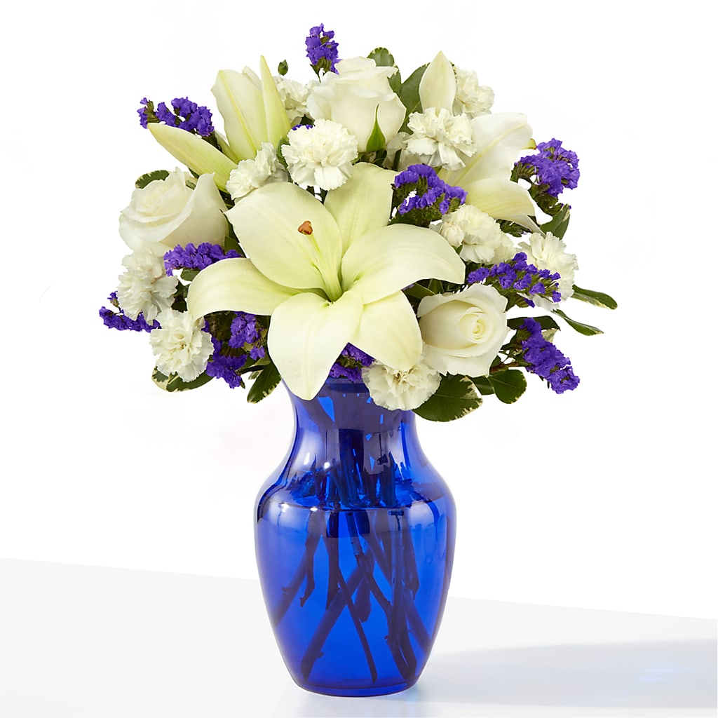 Sapphire Rush Bouquet – SIXTO'S FLOWER SHOP, Union City NJ