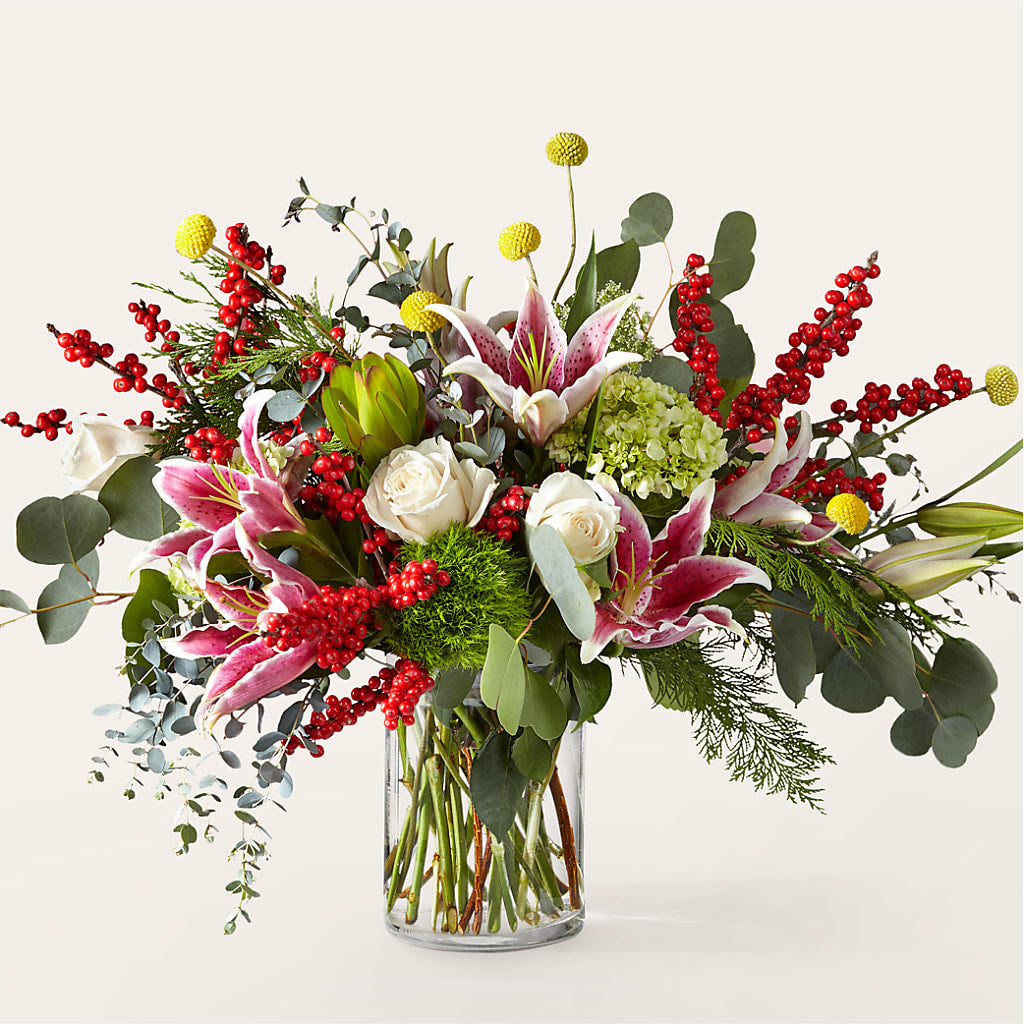 Berry & Bright Bouquet – SIXTO'S FLOWER SHOP, Union City NJ