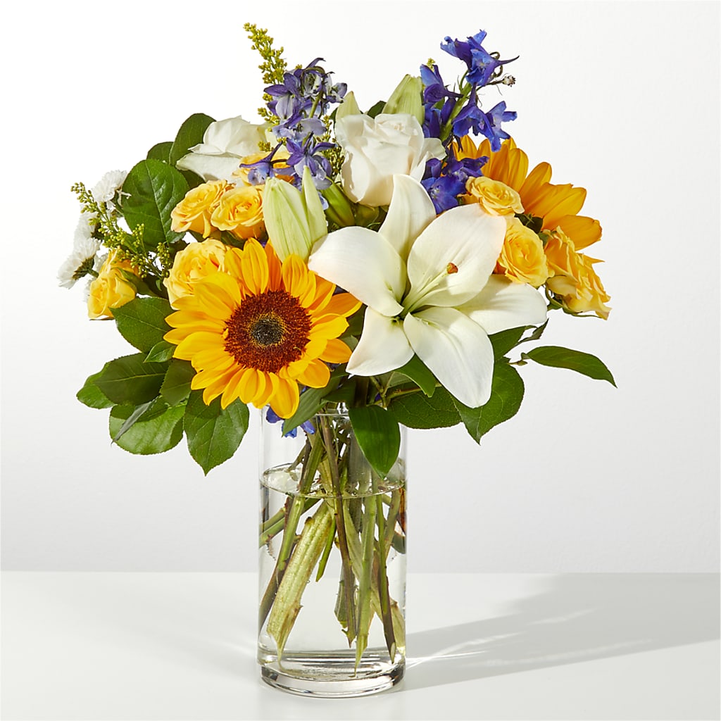 Wonderfully Sunny Bouquet – SIXTO'S FLOWER SHOP, Union City NJ