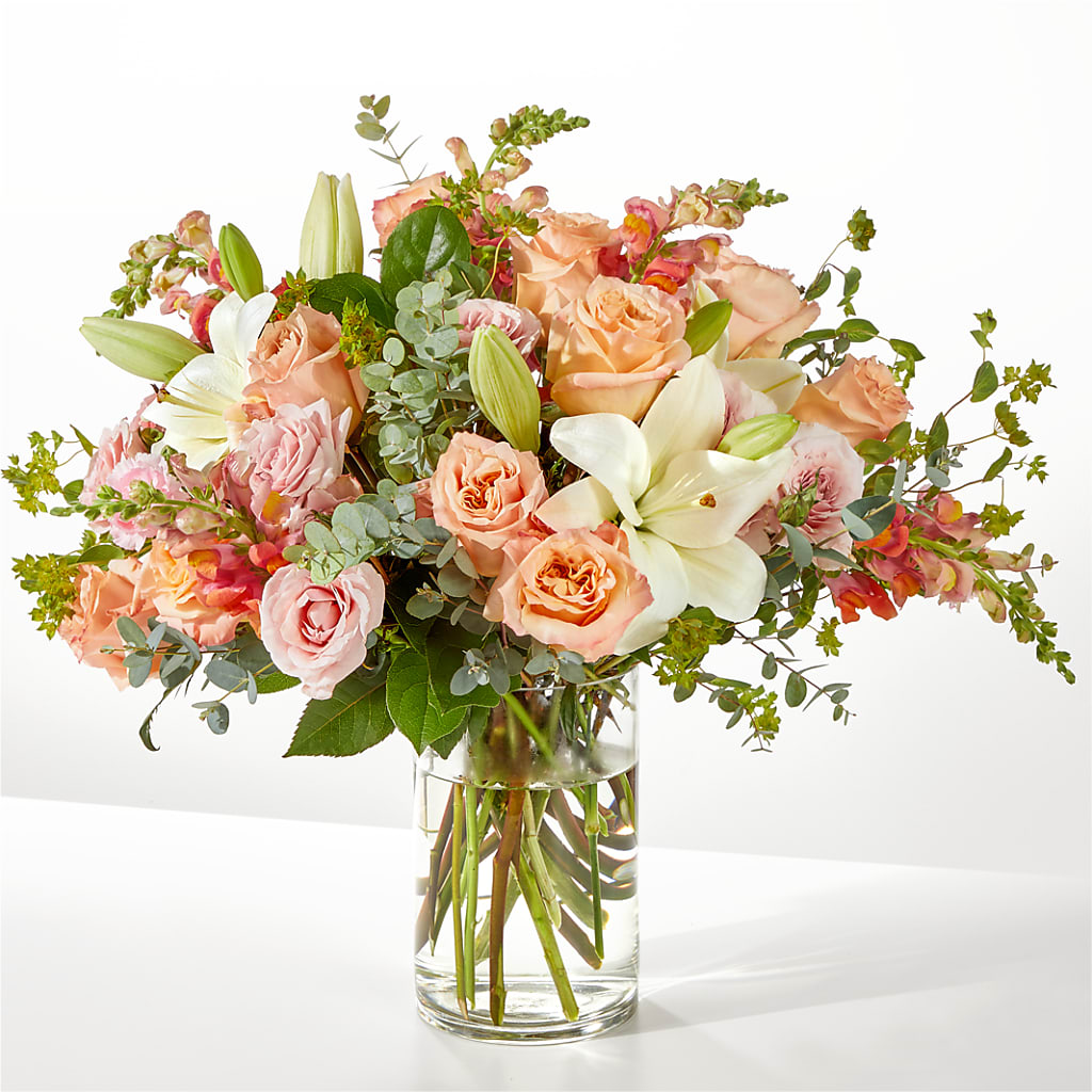 Grapefruit Splash Bouquet – SIXTO'S FLOWER SHOP, Union City NJ
