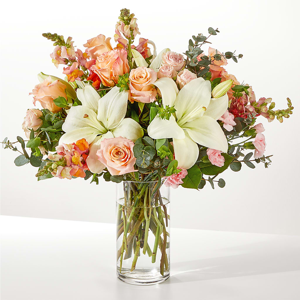 Grapefruit Splash Bouquet – SIXTO'S FLOWER SHOP, Union City NJ