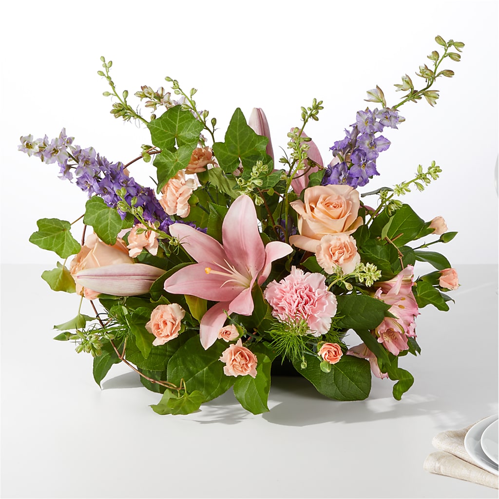 Blossom Time Centerpiece – SIXTO'S FLOWER SHOP, Union City NJ