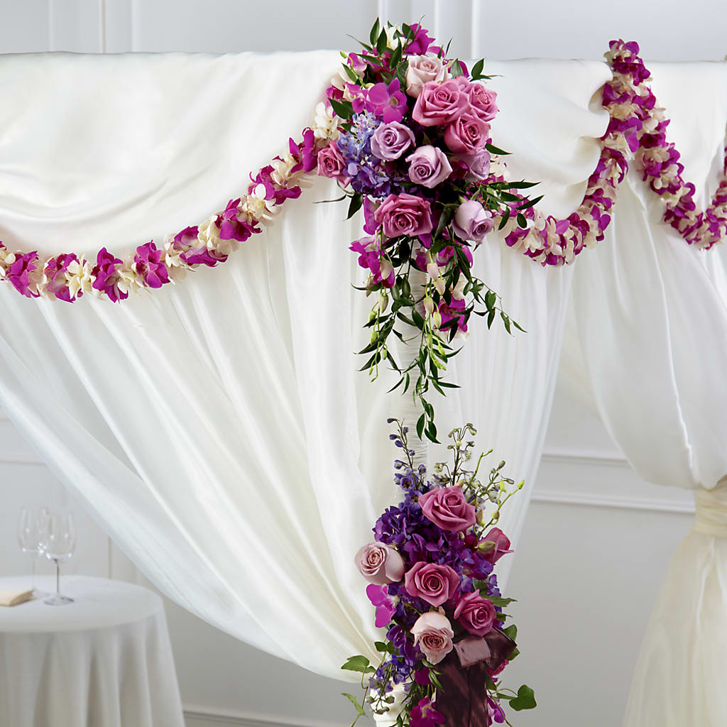 Color & Light Chuppah Decor – SIXTO'S FLOWER SHOP, Union City NJ