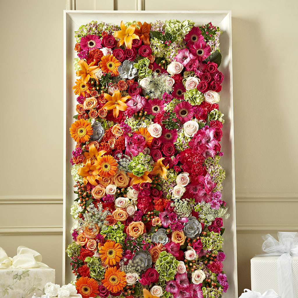 Fresh Picked Floral Wall – SIXTO'S FLOWER SHOP, Union City NJ