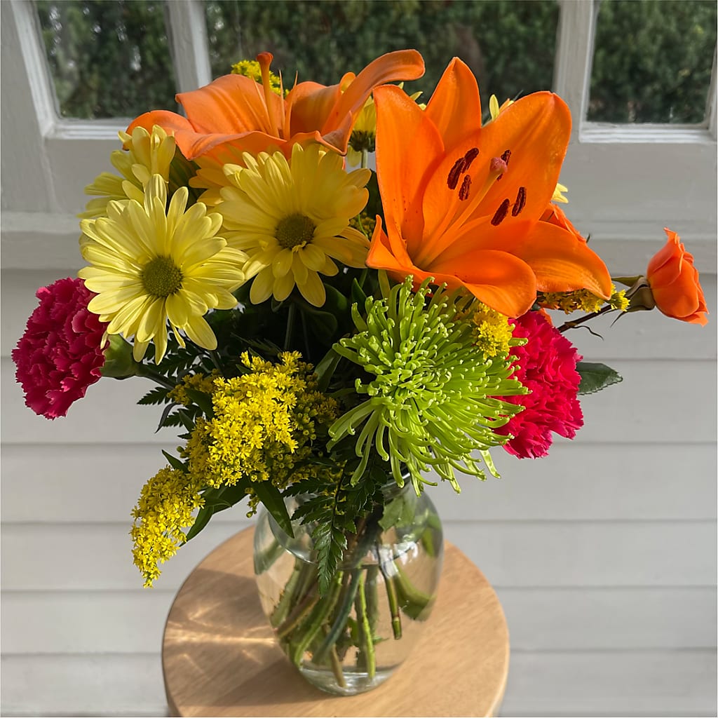 Bold & Bright – A Florist Original – SIXTO'S FLOWER SHOP, Union City NJ
