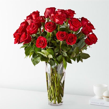 Long Stem Red Rose Bouquet – SIXTO'S FLOWER SHOP, Union City NJ