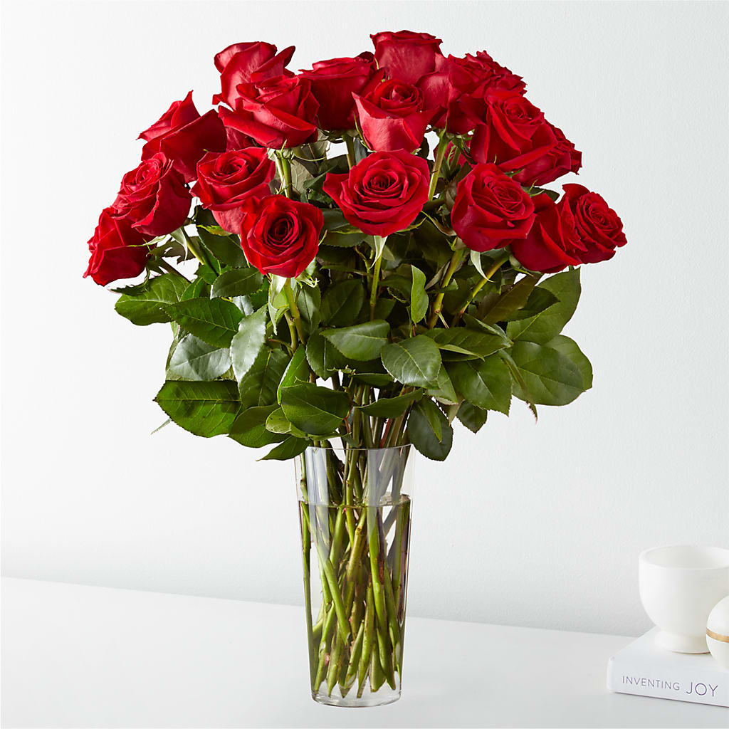 Long Stem Red Rose Bouquet – SIXTO'S FLOWER SHOP, Union City NJ