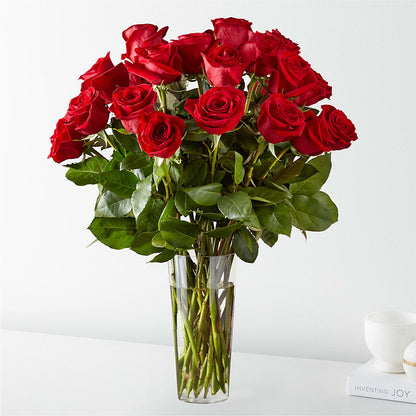 Long Stem Red Rose Bouquet – SIXTO'S FLOWER SHOP, Union City NJ