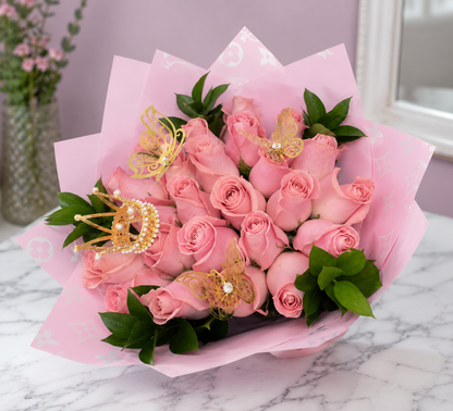 Beautiful Woman Rose Bouquet – SIXTO'S FLOWER SHOP, Union City NJ