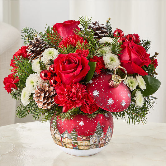 Christmas Carols Ornament – SIXTO'S FLOWER SHOP, Union City NJ