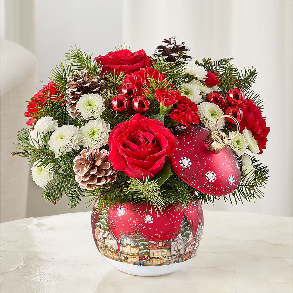 Christmas Carols Ornament – SIXTO'S FLOWER SHOP, Union City NJ