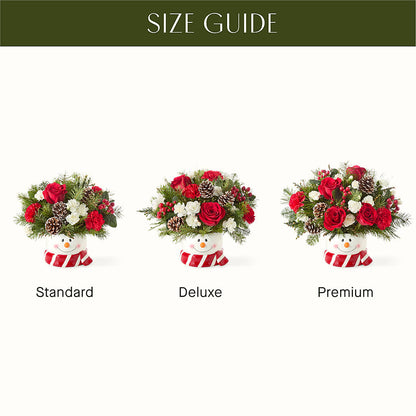 Jolly Snowman Bouquet – SIXTO'S FLOWER SHOP, Union City NJ