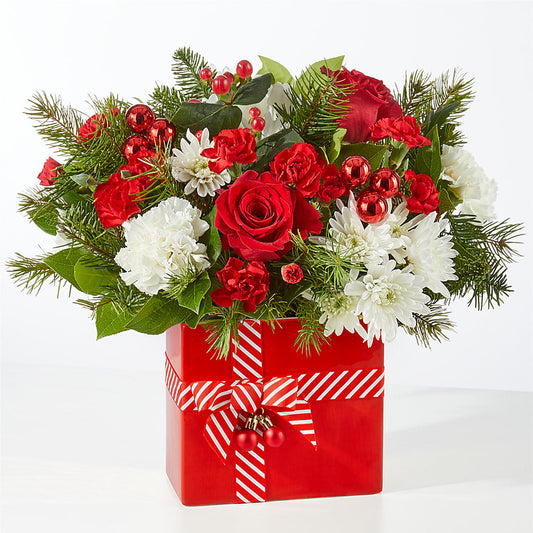 Presents Under the Tree Bouquet – SIXTO'S FLOWER SHOP, Union City NJ