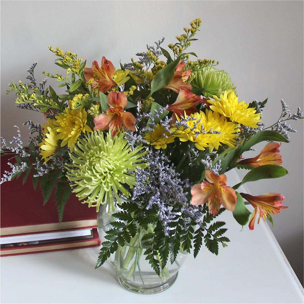 Marmalade Skies Bouquet – SIXTO'S FLOWER SHOP, Union City NJ