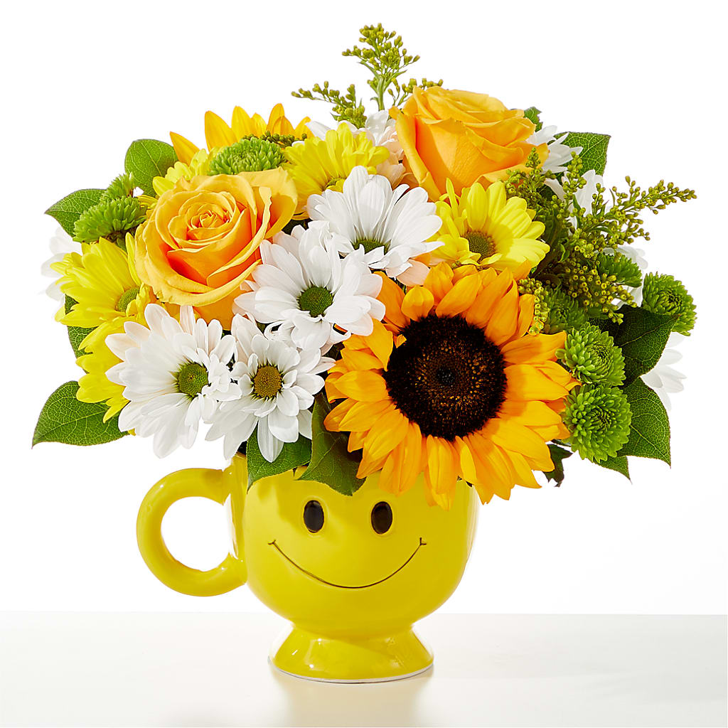 Be Happy Bouquet – SIXTO'S FLOWER SHOP, Union City NJ