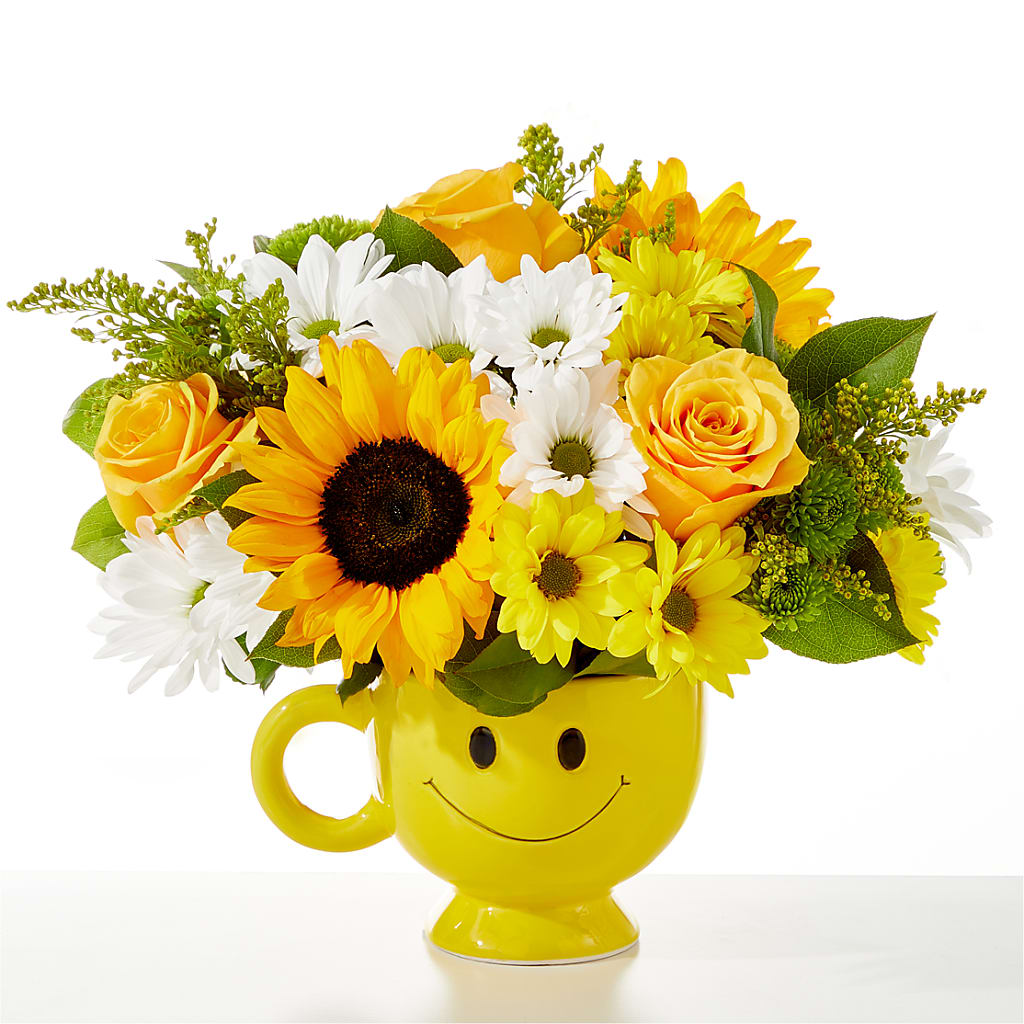 Be Happy Bouquet – SIXTO'S FLOWER SHOP, Union City NJ