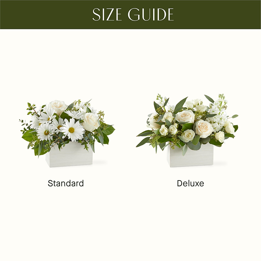 Fresh Linen Box Bouquet – SIXTO'S FLOWER SHOP, Union City NJ